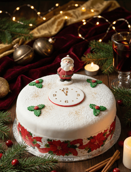 Χριστουγεννιάτικο Κέικ