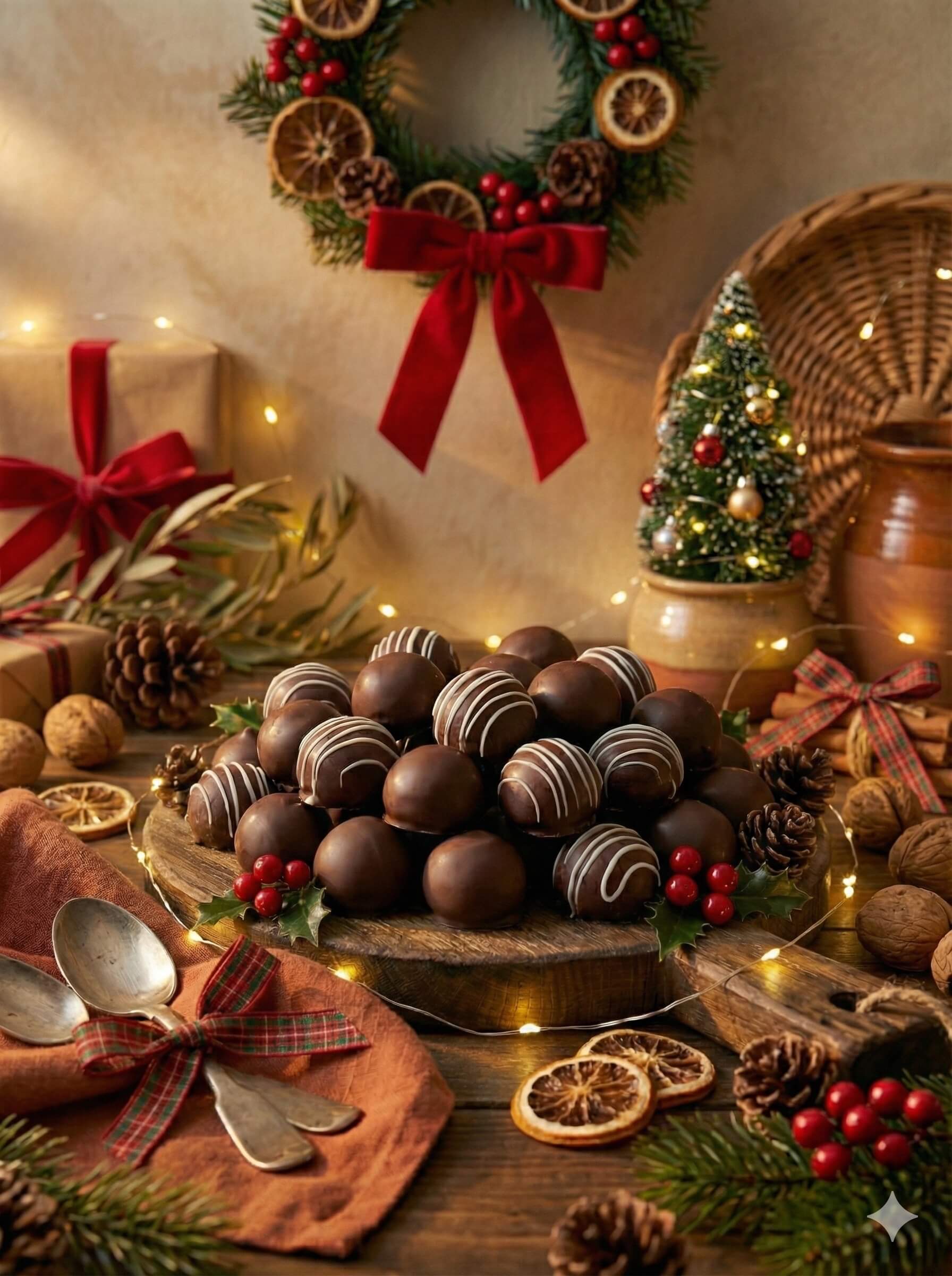 Σοκολατάκια Τρούφας